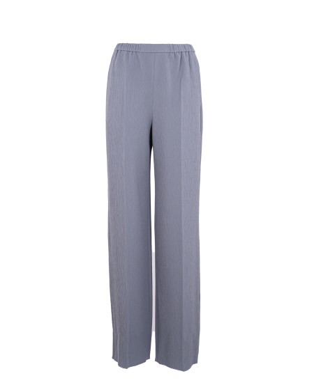 Shop EMPORIO ARMANI  Pantalone: Emporio Armani pantaloni a vita elastica in tessuto tecnico.
Tessuto tecnico stretch.
Trama con nervature.
Vita elastica.
Capo sfoderato.
Composizione:  96% poliestere, 4% elastan.
Made in Romania.. EW001082 AF10236-U8061